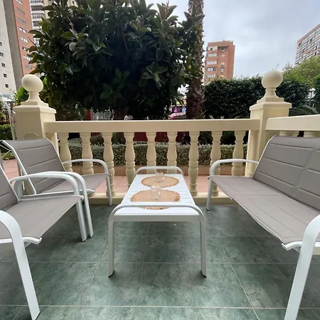Apartment Super Terrace Levante Front Line Ranchos Self Check-in, Free Parking